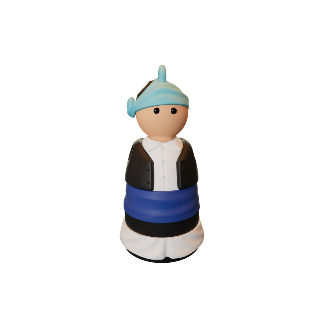 Baturro (Azul cielo y Azul marino)