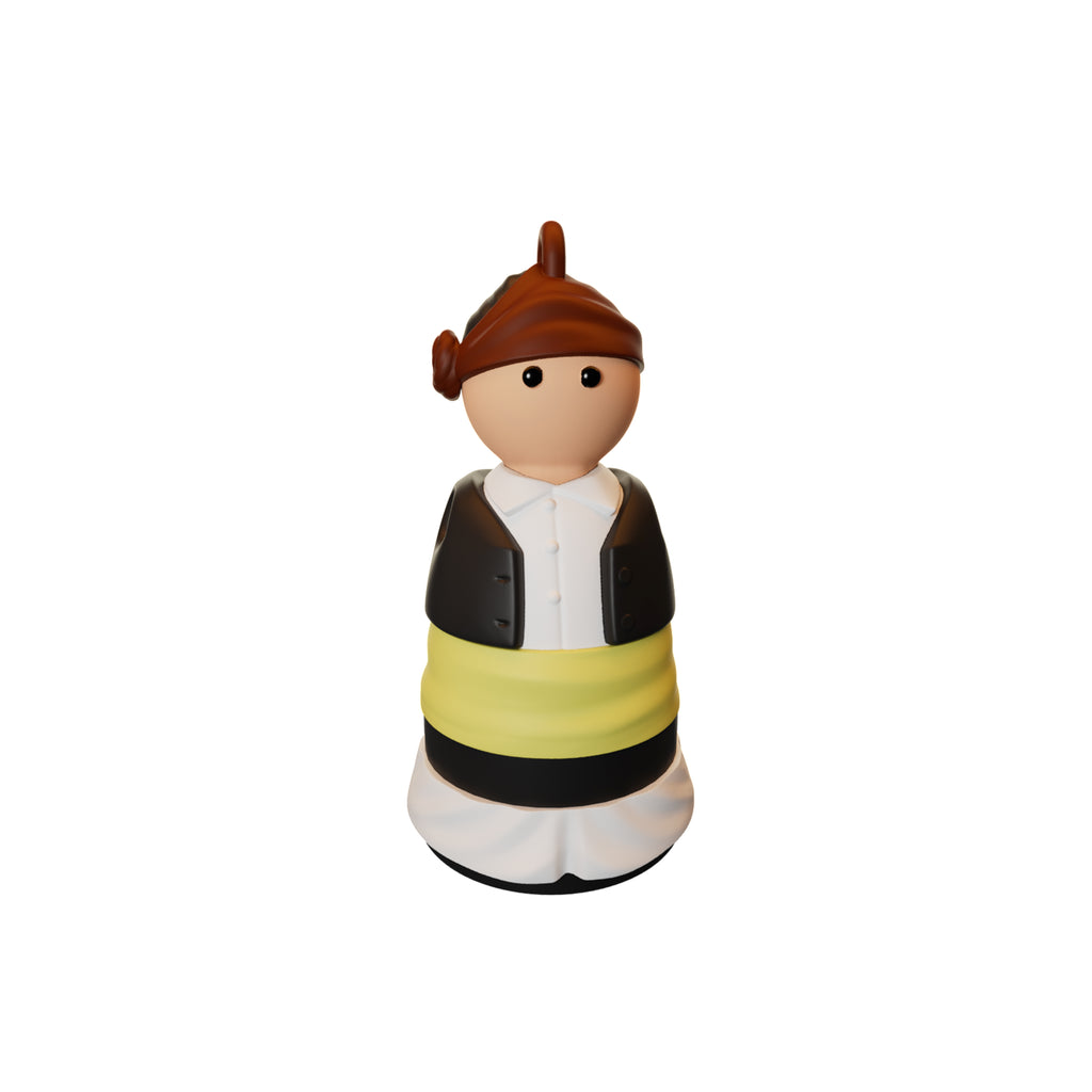 Baturro (Granate amarronado y Amarillo)