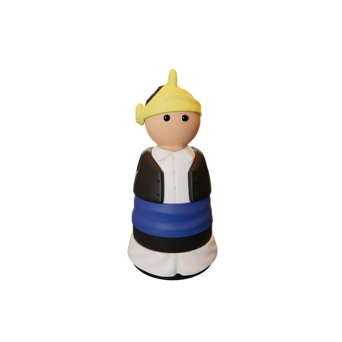 Baturro (Amarillo y Azul marino)