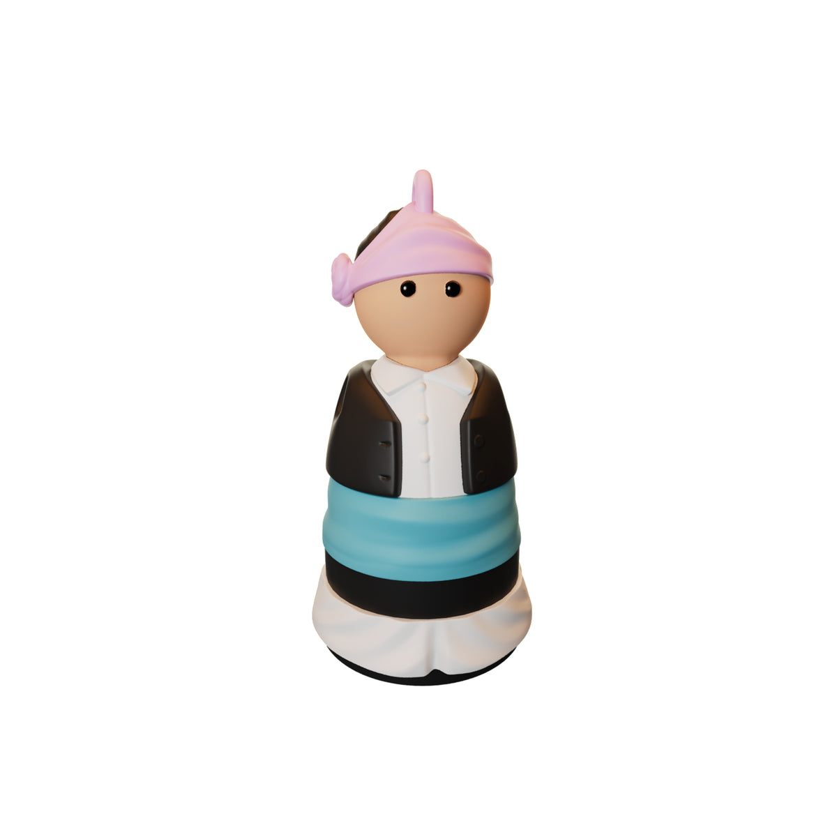 Baturro (Rosa y Azul cielo)